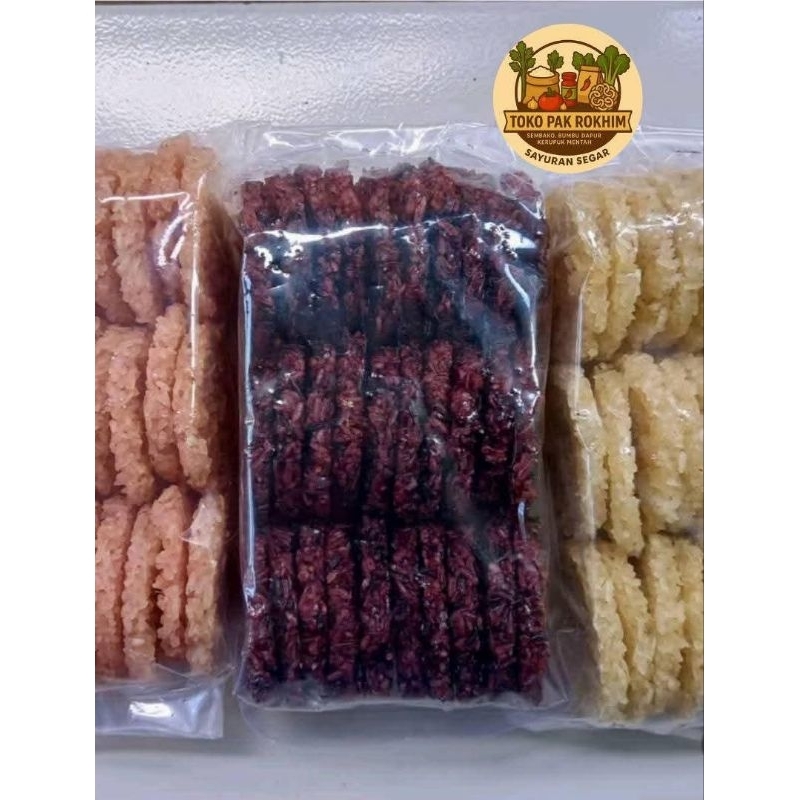 

Cahayadstore Rengginang Ketan Premium/Rengginang 4 Rasa/Rengginang Ketan Hitam/Rengginang