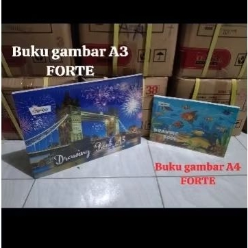 

BUKU GAMBAR A3 FORTE PERPACK (10 BUKU)