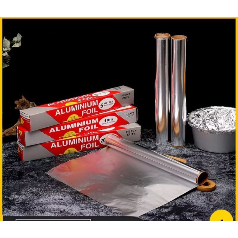 ALUMINIUM FOIL / KERTAS ALUMINIUM FOIL ROLL UNTUK MAKANAN