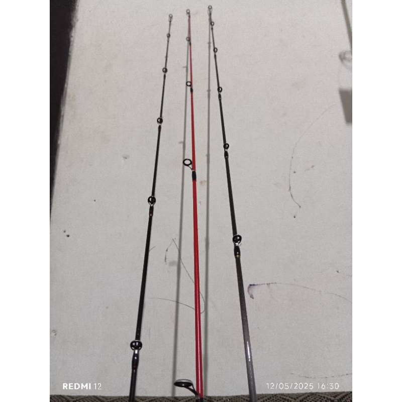 Sambungan Atas Joran Pancing Spek Custom