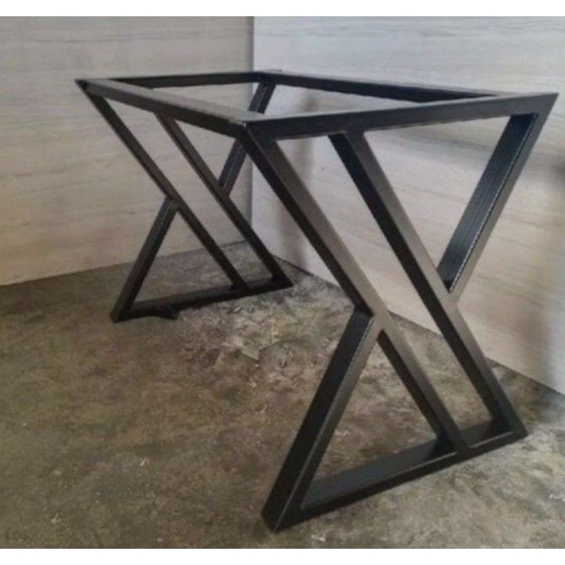 kaki Meja Besi Hollow/Meja Kerja Komputer Besi Hollow30×60