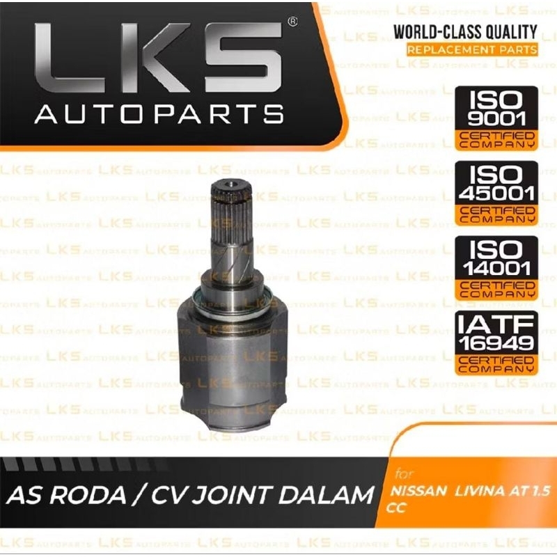NI-616 CV JOINT AS RODA DALAM NISSAN LIVINA AT 1.5 CC LKS