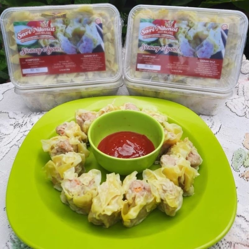

SIOMAY AYAM SARI NIKMAT/SIOMAY AYAM ISI 20/SIOMAY FROZEN