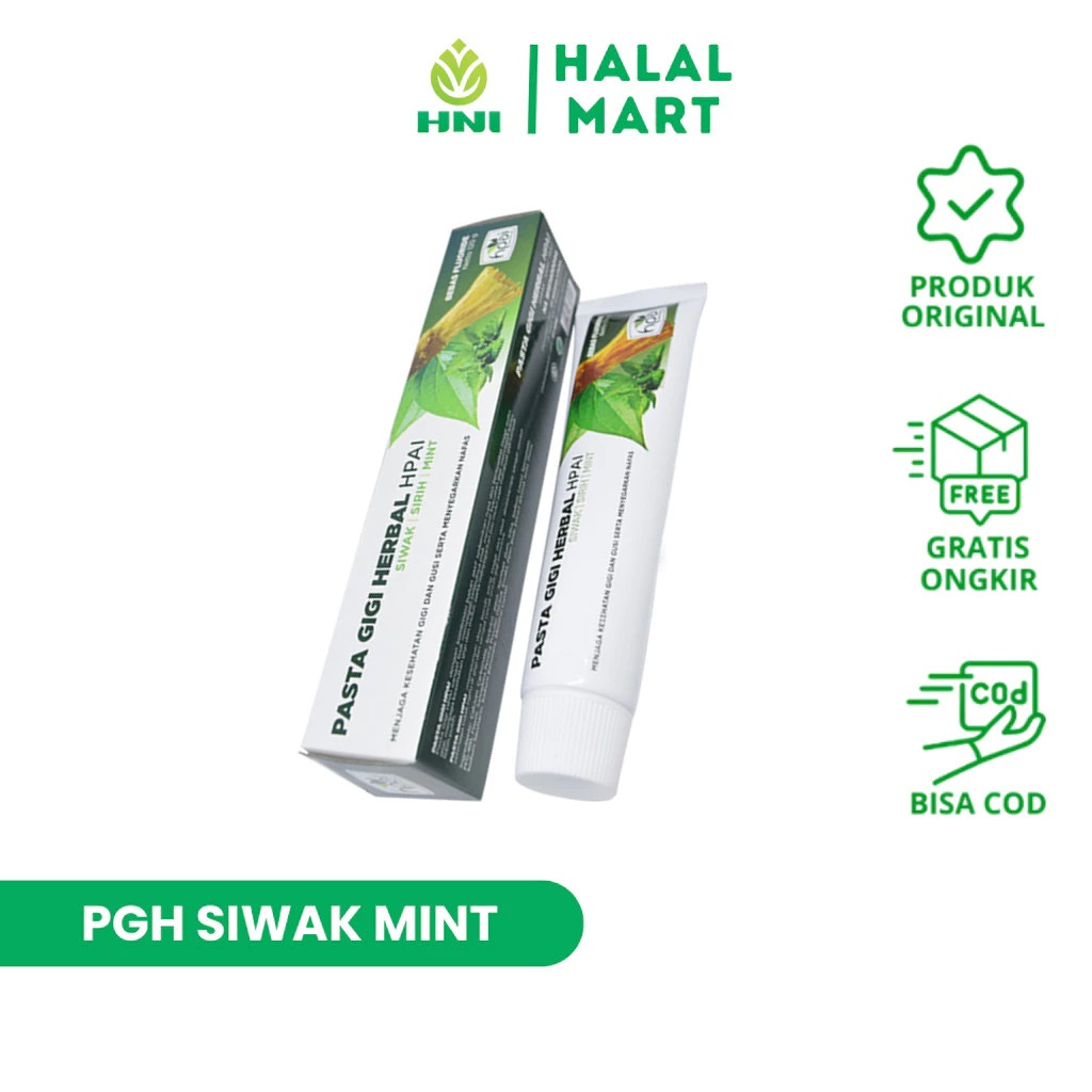PASTA GIGI HERBAL | PGH SIWAK - Odol |- HNI HPAI BPOM