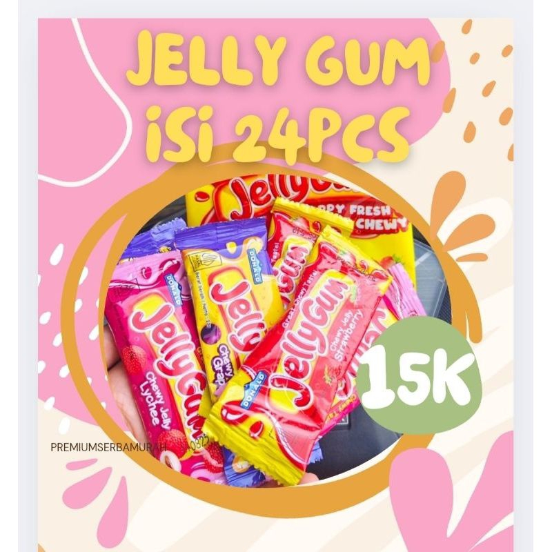 

Jelly Gum Eceran 1000 1box isi 24 pcs