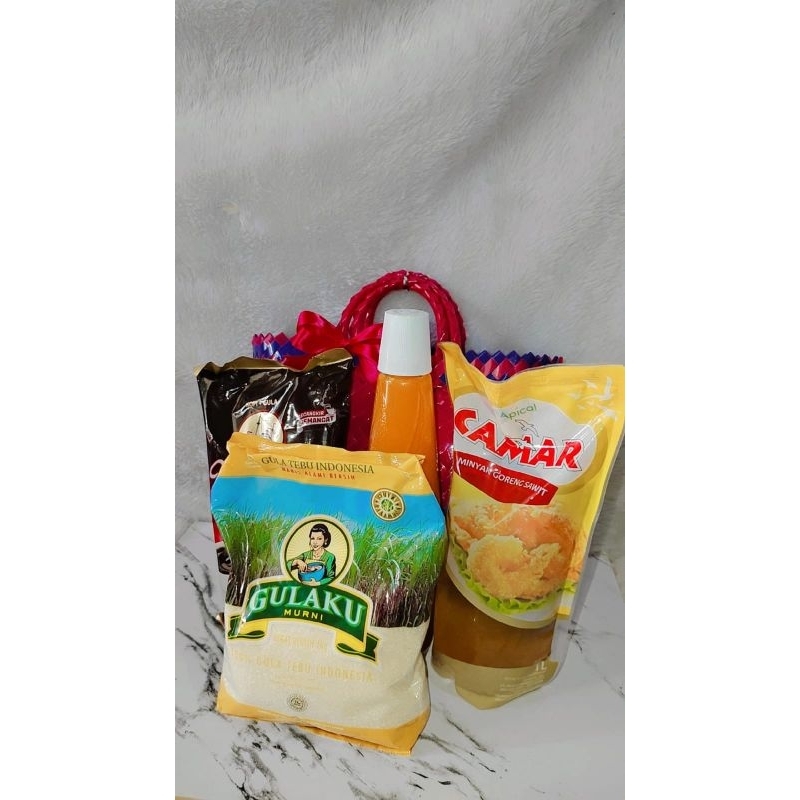 Tas Anyaman Plastik KACA GLOSY KECIL untuk Belanja Pasar Berkat Souvenir Hampers Parcel Kotak Nasi T