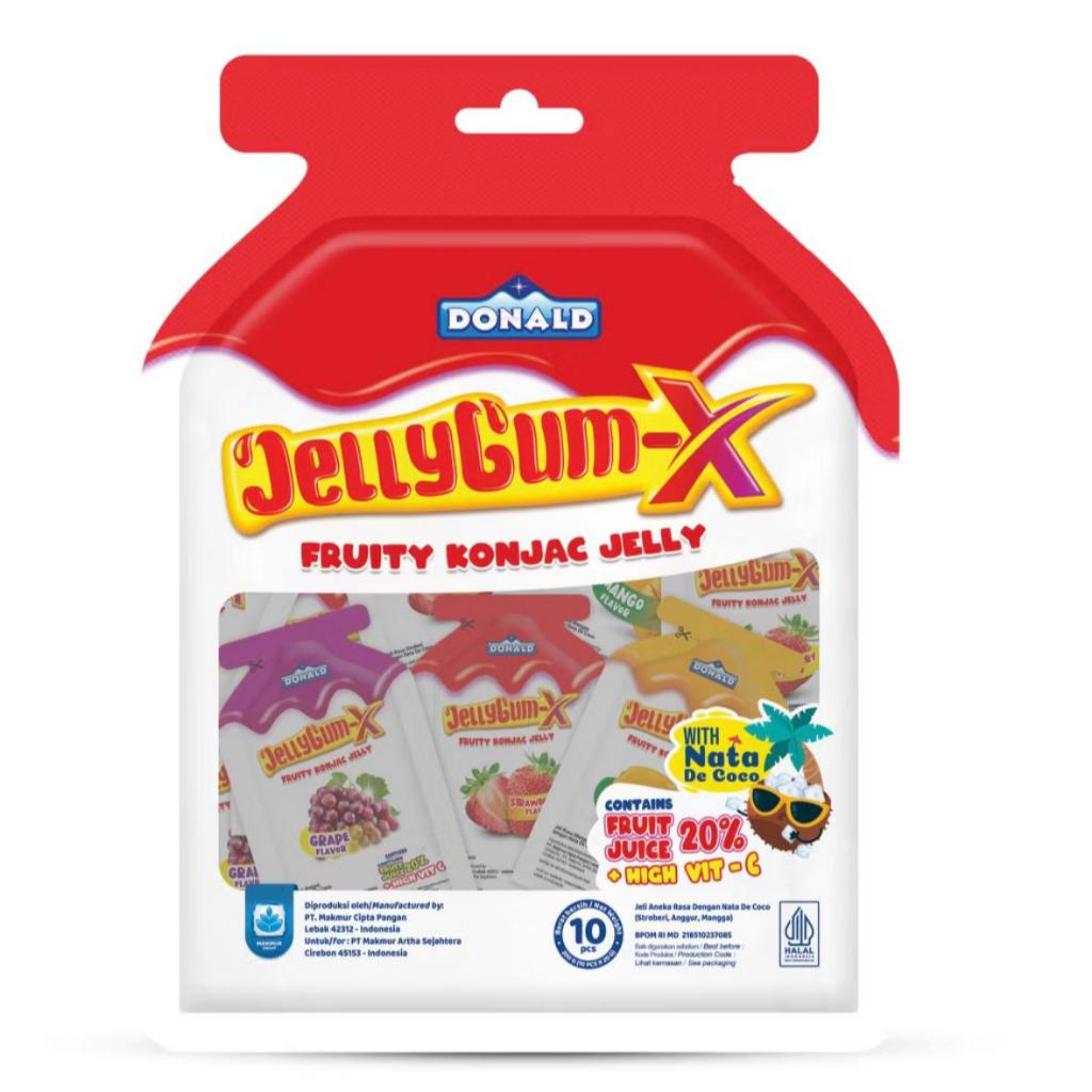 

Donald Jellygum X With Nata - Isi 10 Pcs