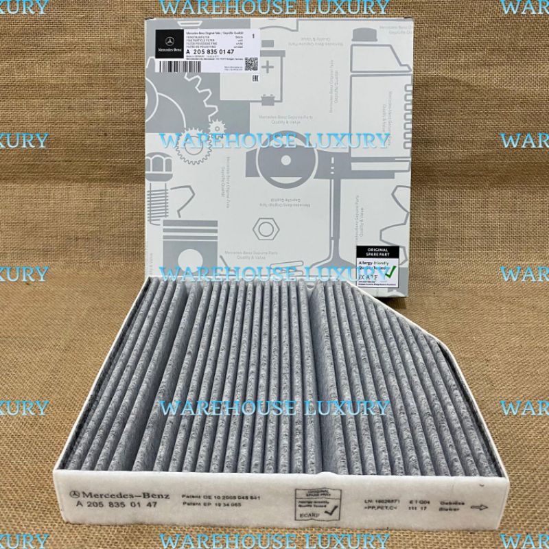 filter AC w205 c class Mercedes Benz / filter AC carbon w205 c lass mercy