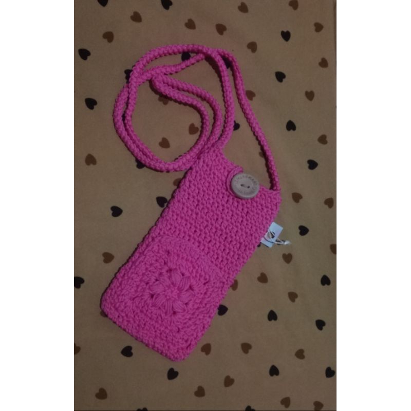 SALE Aneka Tas Hp Rajut Handmade