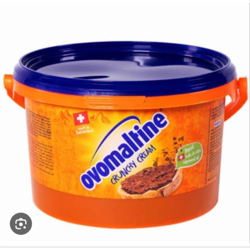 

Ovomaltine crunchy selai 2.5kg | Selai coklat ORI EXP Panjang