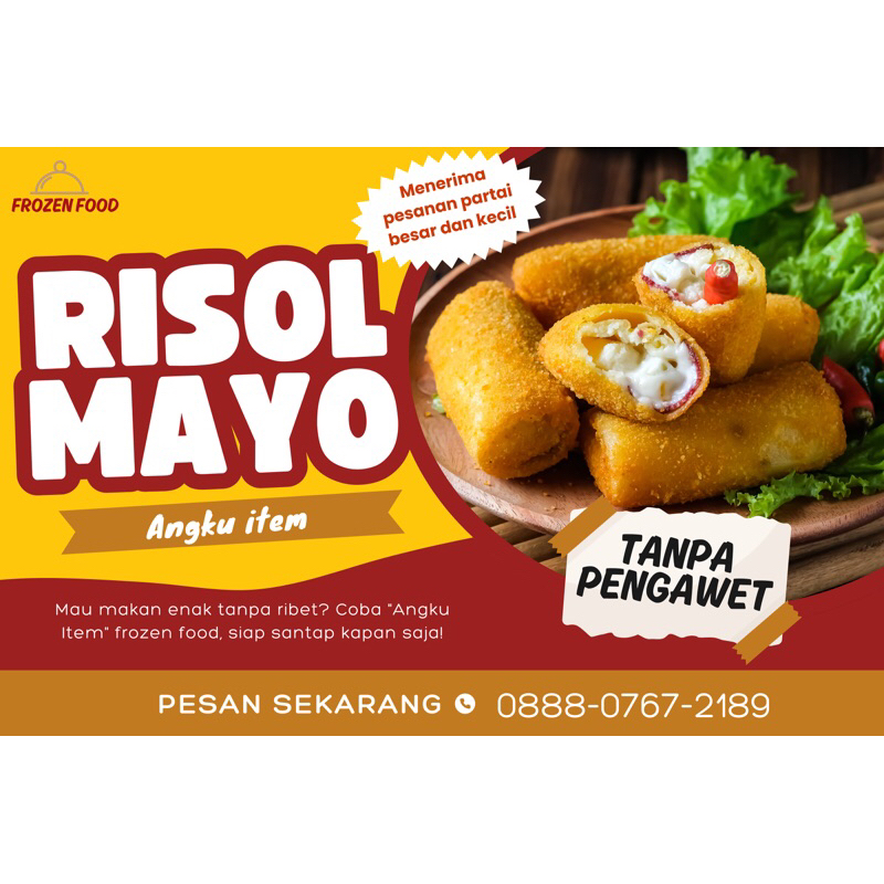 

Risol Mayo isi 6 pcs