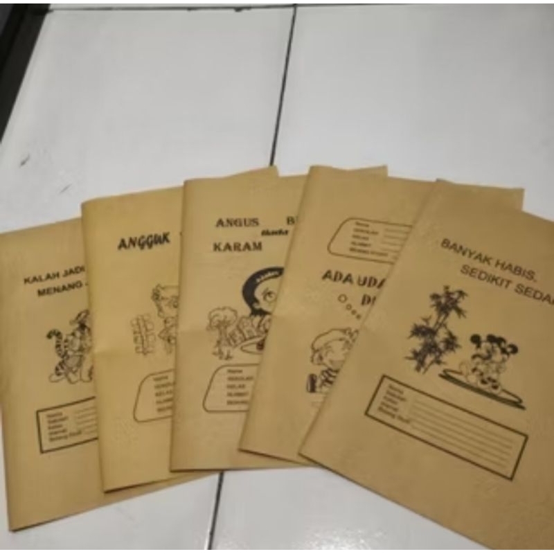 

Sampul coklat potongan ukuran kwarto (1pak isi 20 lembar)