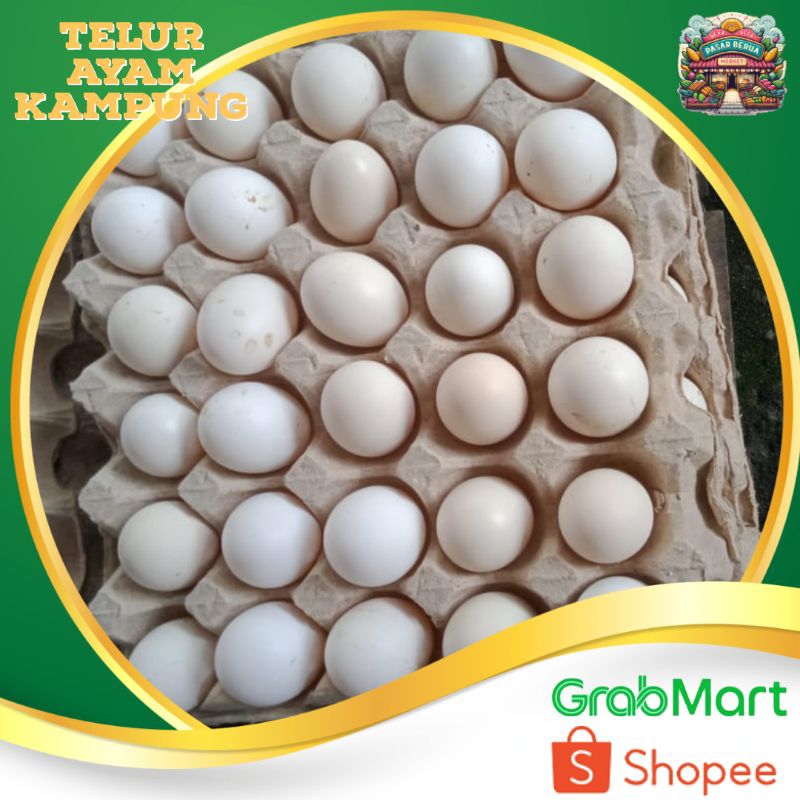 

Telur Ayam Kampung 1Rak ~ Murah Pasar Induk Daring