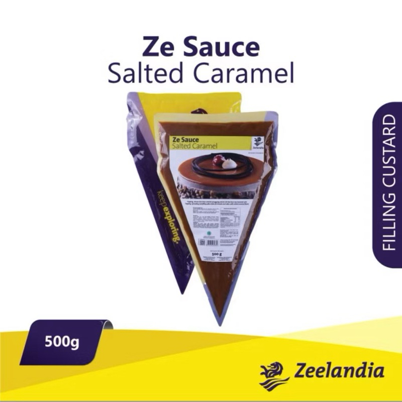 

Ze sauce salted caramel 500gr