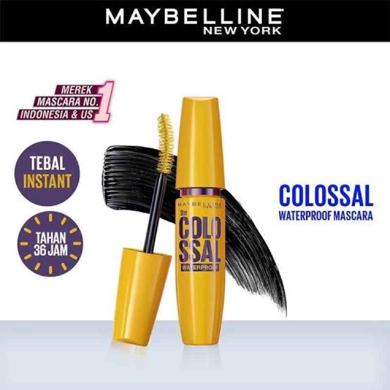 Mascara Maybelline Colossal Waterproof Mascara