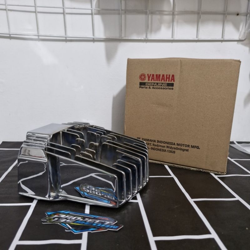 BLOK CYLINDER RX KING HEAD RX KING CUSTOM PNP RX KING FINISHING CHROME CELUP