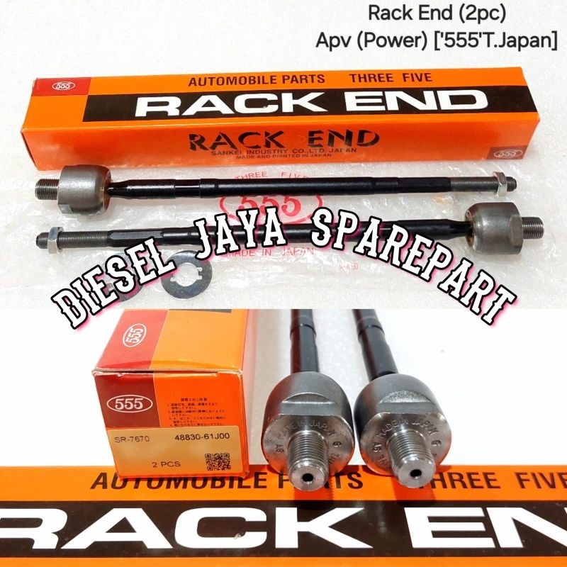 LONG TIE ROD RACK END POWER SUZUKI APV 555 JAPAN ORIGINAL