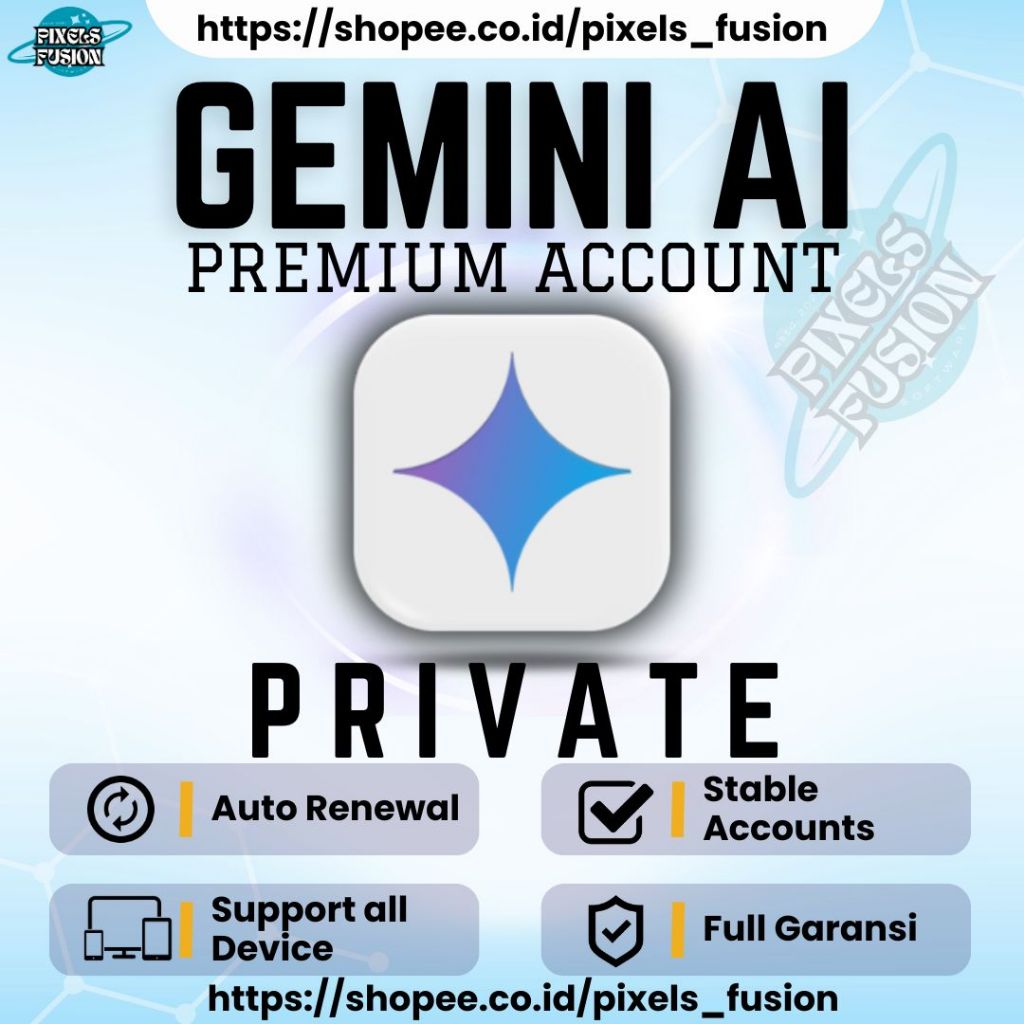 [PRIVATE] Gemini AI Advanced | Gemini, asisten AI pribadi Anda