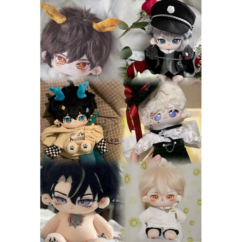 [READY] 20cm Genshin Impact & Honkai Star Rail doll plush