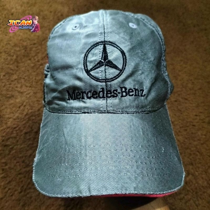 Topi Mercedes Benz Kimi Raikkonen Vintage Official Merchandise Original Cap Hat F1 Formula 1 Racing 