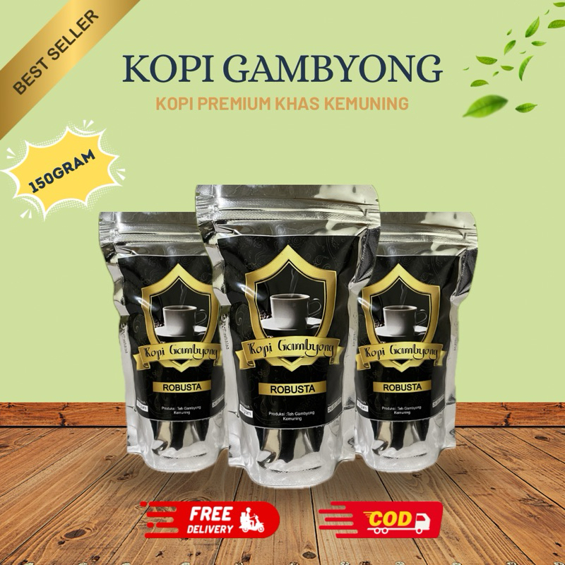 

Kopi Bubuk Robusta Gambyong Khas Kemuning