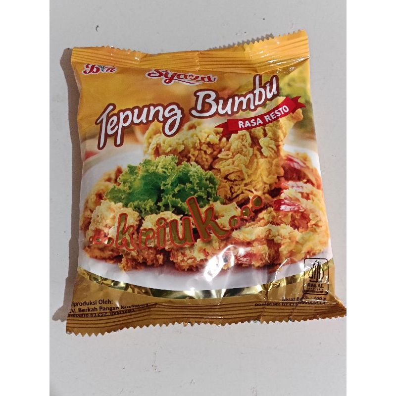 

tepung bumbu syaza kriuk