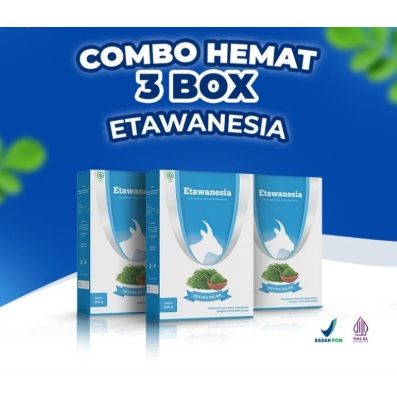 

COMBO HEMAT 3 BOX SUSU KAMBING ETAWANESIA ETAWA BIRU SUSU KAMBING ETAWA