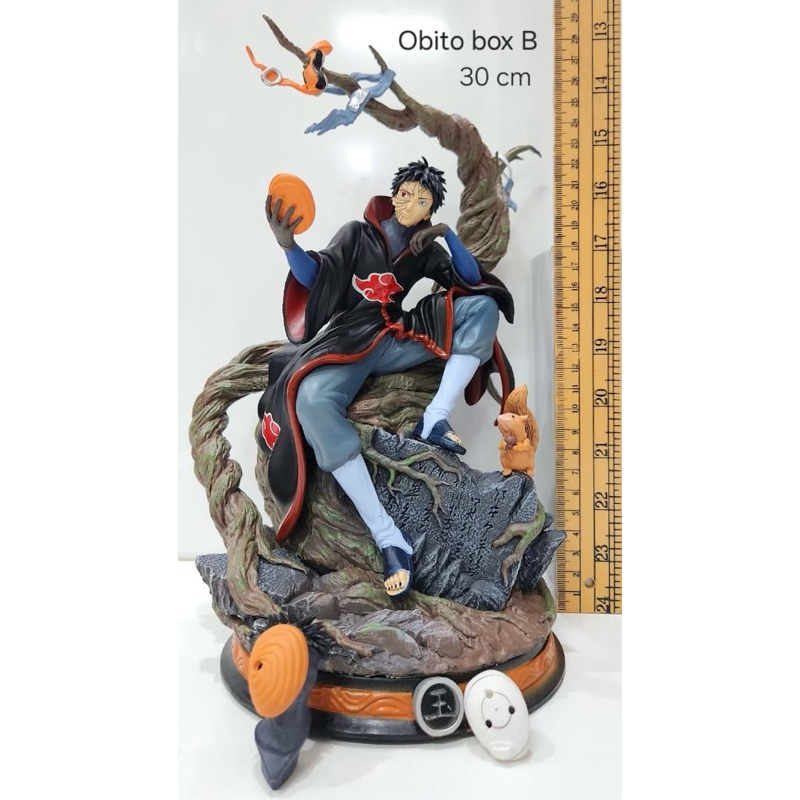 action figure naruto diorama obito duduk box