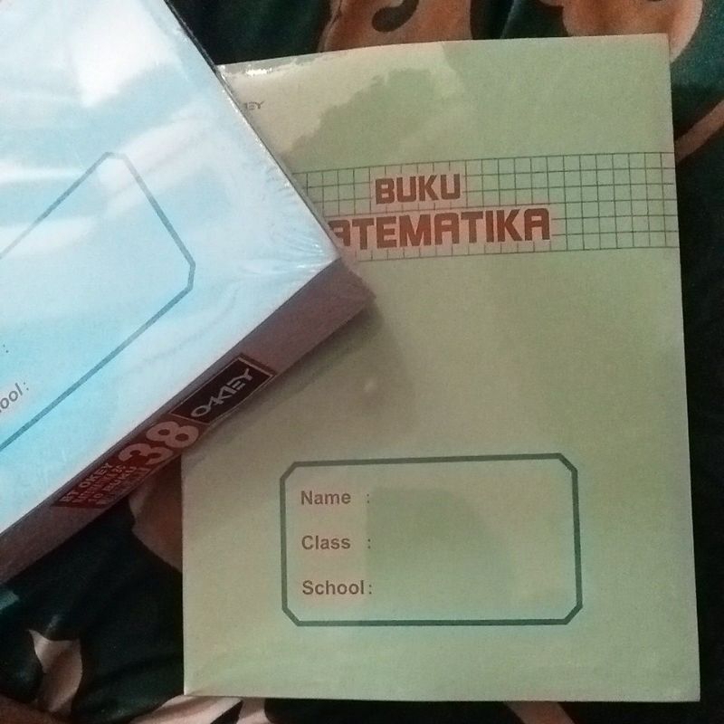 

Buku tulis okey isi 38 1pak isi 10 petak
