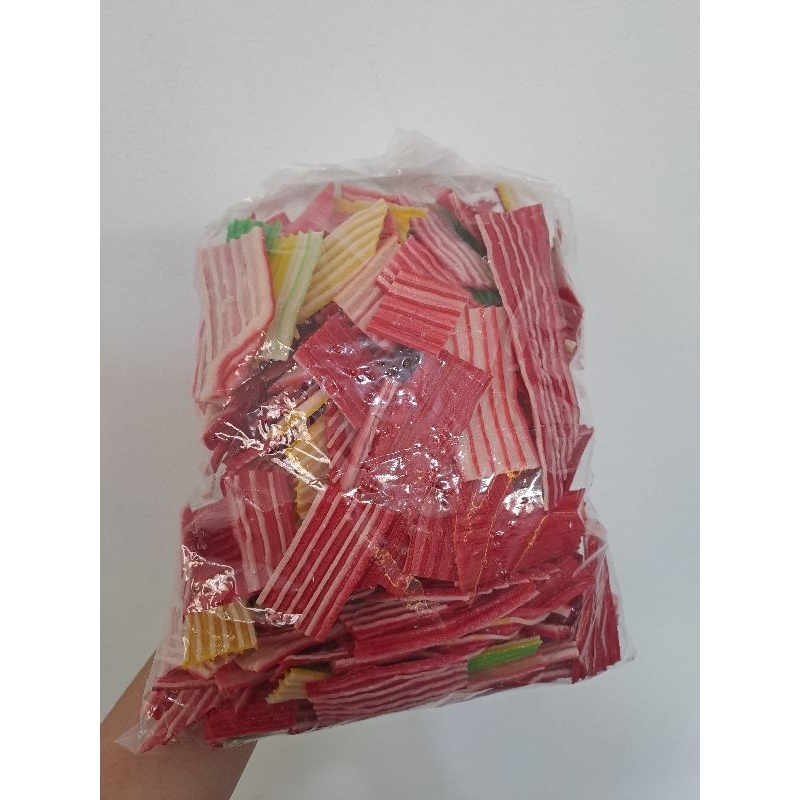 

kerupuk asbes warna 500 gram topping seblak