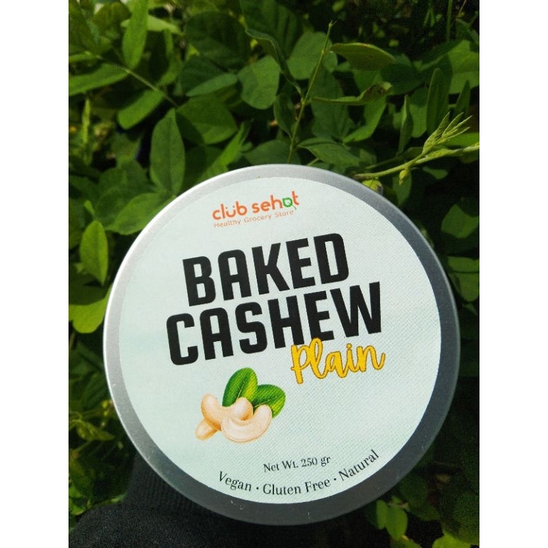 

Club Sehat Baked Cashew Plain / Kacang Mete Panggang Original 250gr