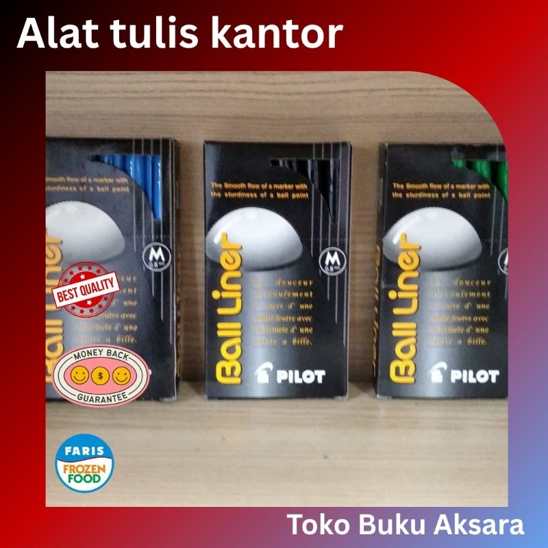 

BP Pilot Balliner Pulpen gel unik