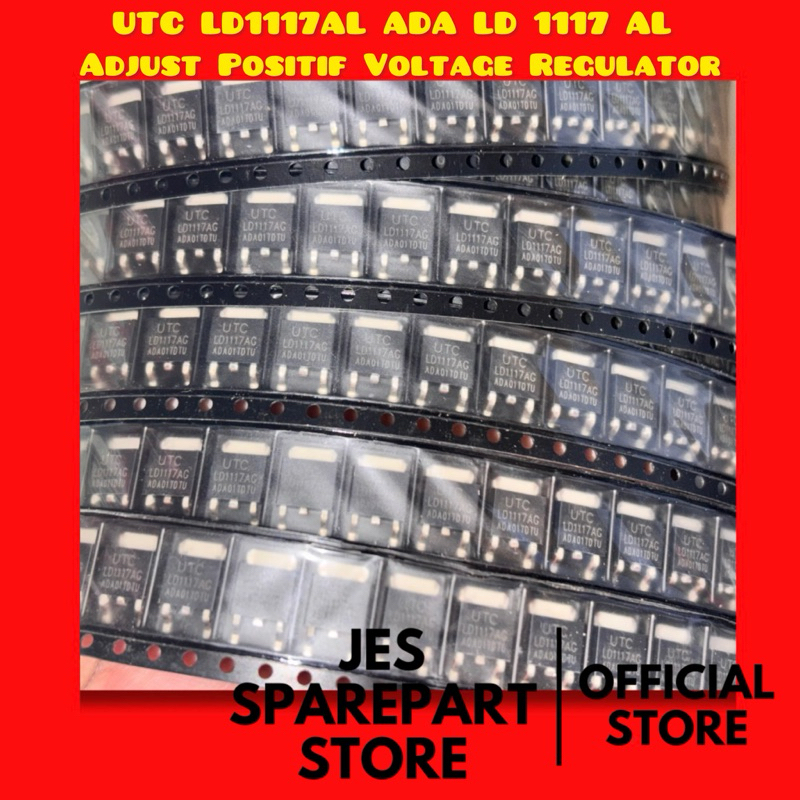 UTC LD1117AL ADA LD 1117 AL  Adjust Positif Voltage Regulator