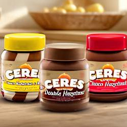 

CERES SPREAD CHOCO DOUBLE HAZELNUT 350gr / Selai Cokelat Dengan Kacang Hazel