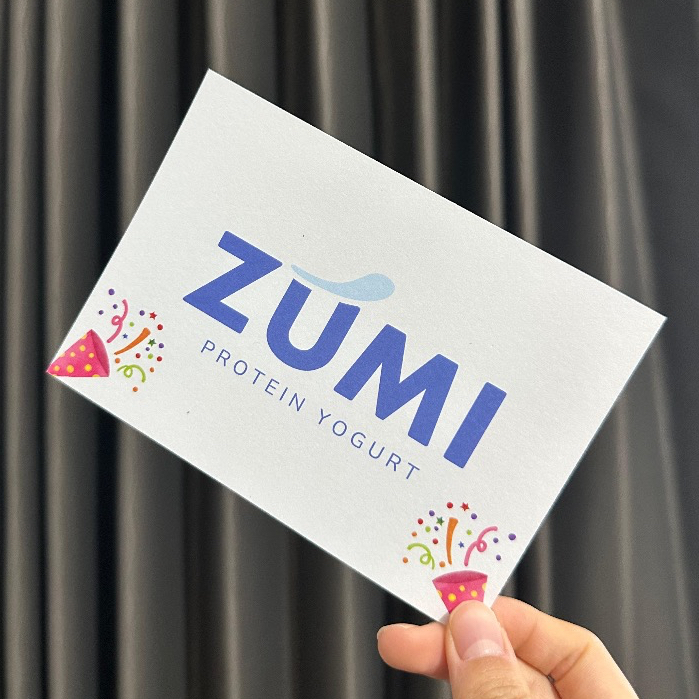 

Zumi Protein Yogurt Greeting Card