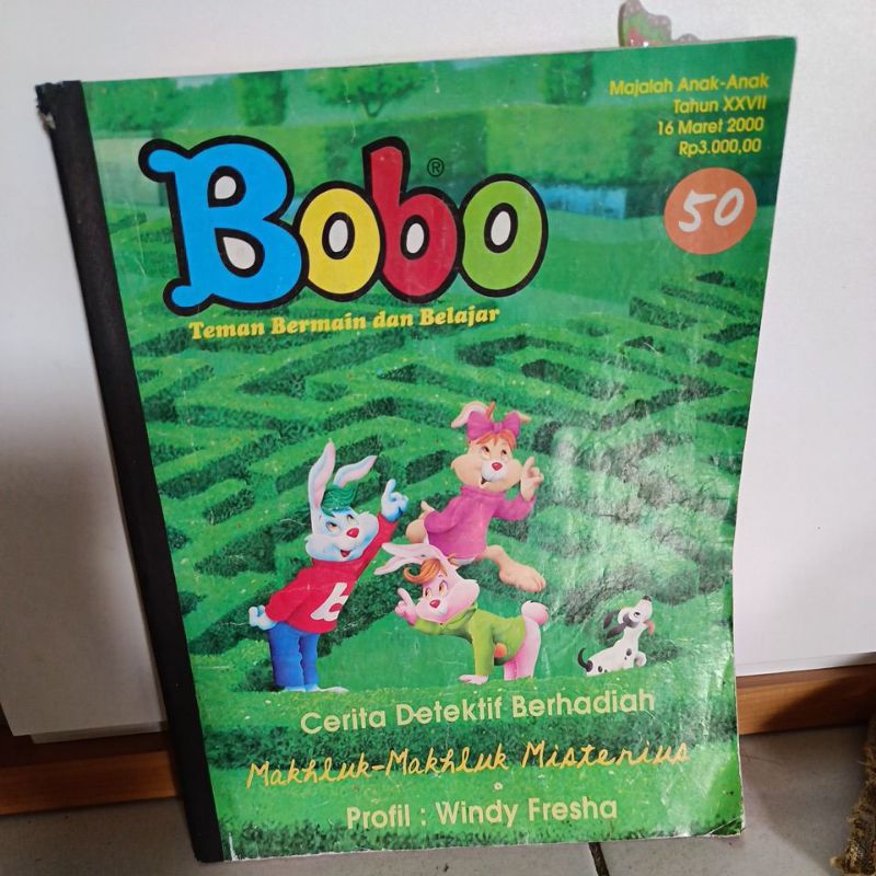 Bundel lakban isi 5 majalah Bobo (50_2000)