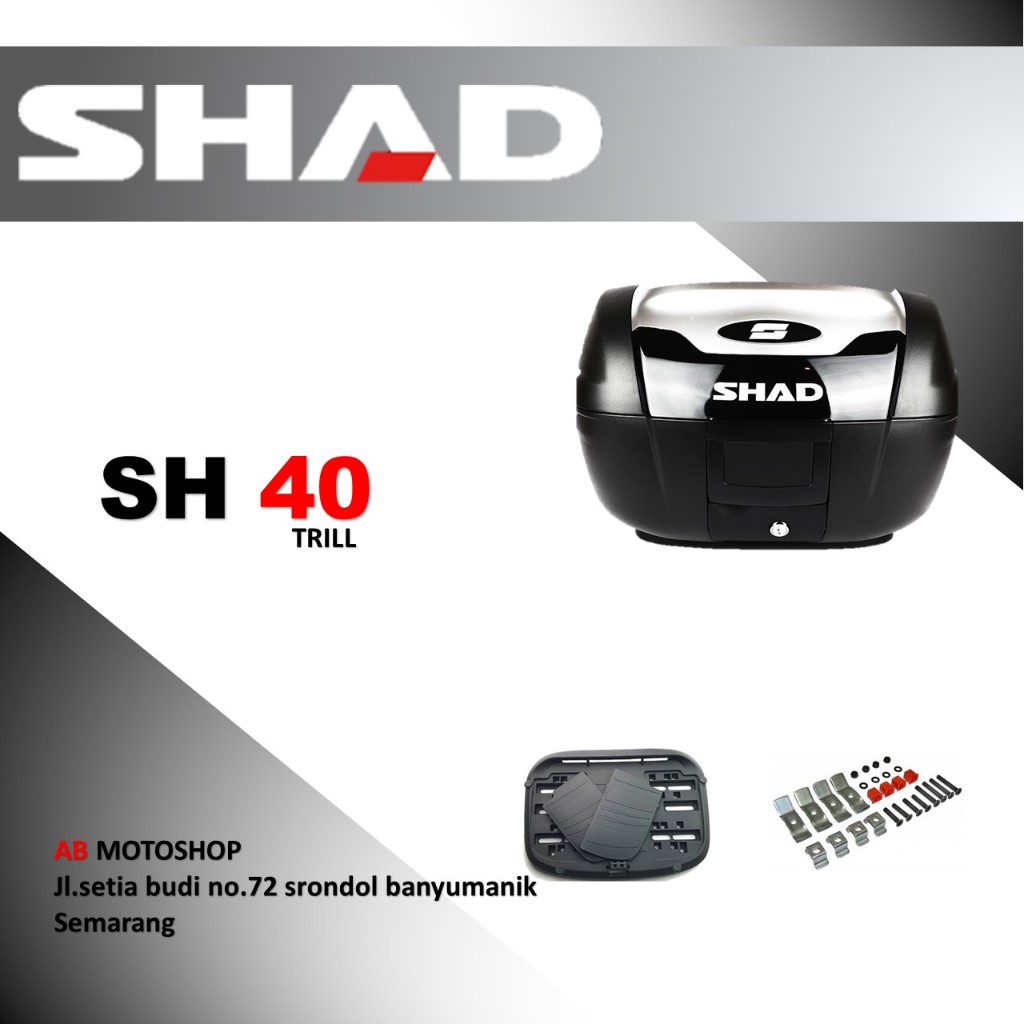 Box motor shad sh40 trill alumunium cover