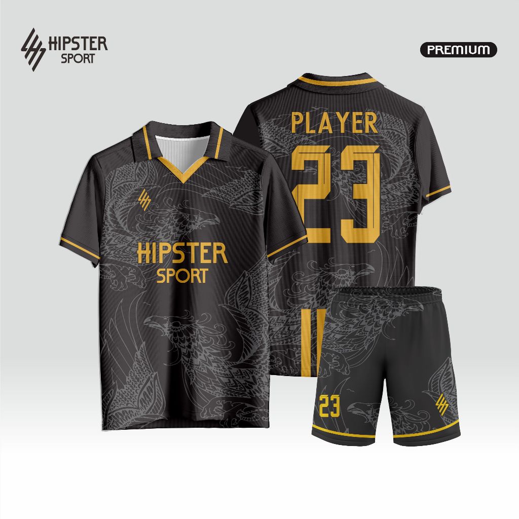 Jersey Futsal Full Printing Bebas Custom Design (BISA SATUAN)