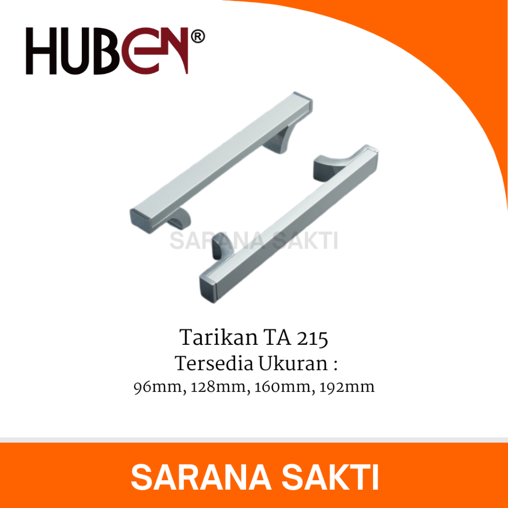 Tarikan TA 215 HUBEN | Handle Laci Lemari Kabinet Gagang Kitchen Set