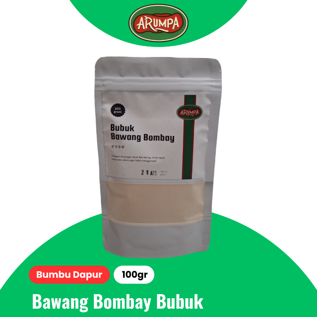 

Bumbu Dapur Onion Powder Bawang Putih Bombay Bombai Bubuk Premium Quality Bumbu Dapur Koepoe