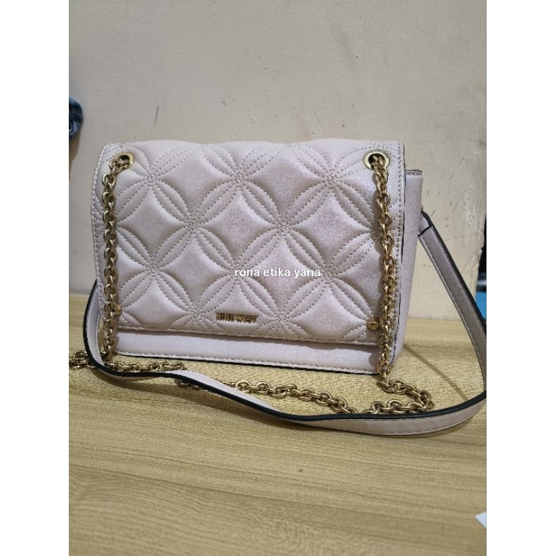 Nine West Ember Flap Crossbody Shoulder Bag Original Preloved