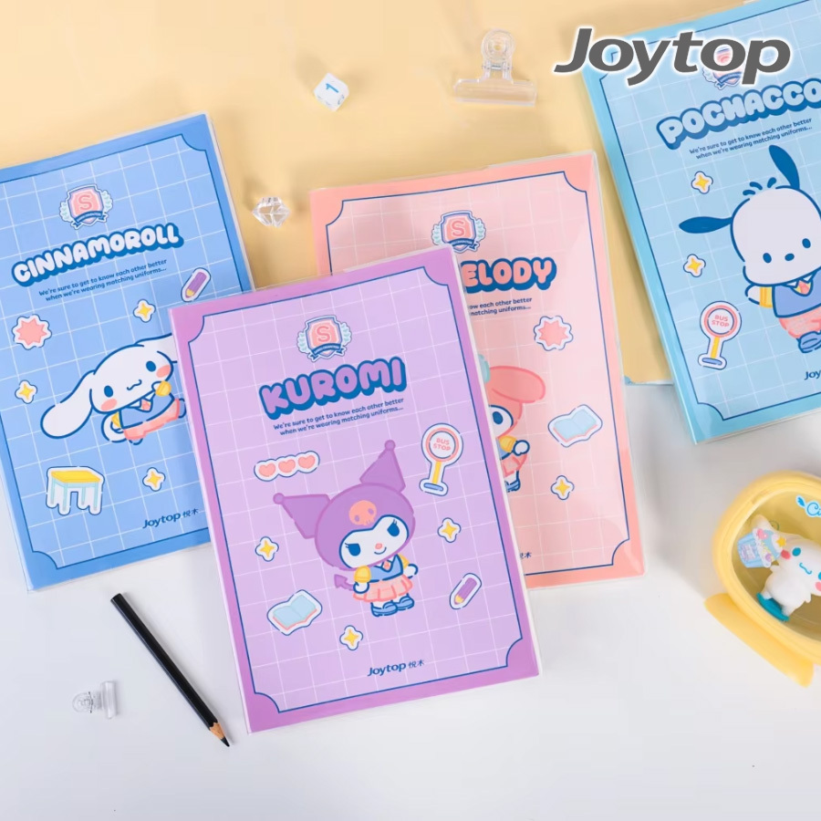 

[Whispers] Joytop Buku Tulis Karakter/ Buku Catatan Garis Kuliah Ukuran B5 Cute