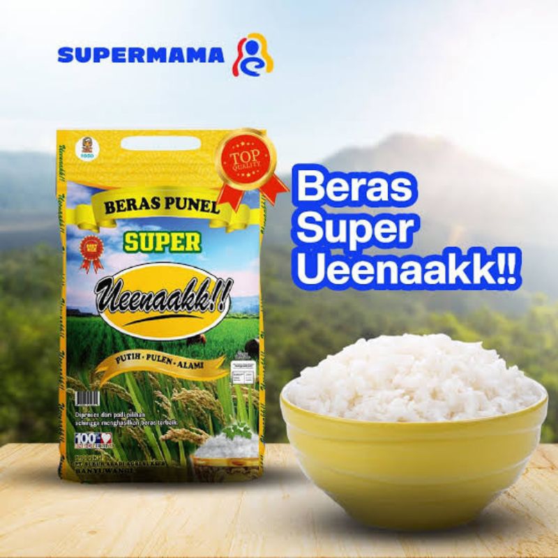 

Beras Super Uenak Punel 5kg