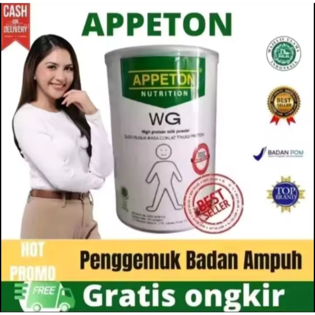 

APPETON WEIGHT GAIN ORIGINAL 100% Susu Menambah Berat Badan Asli BPOM Bisa COD
