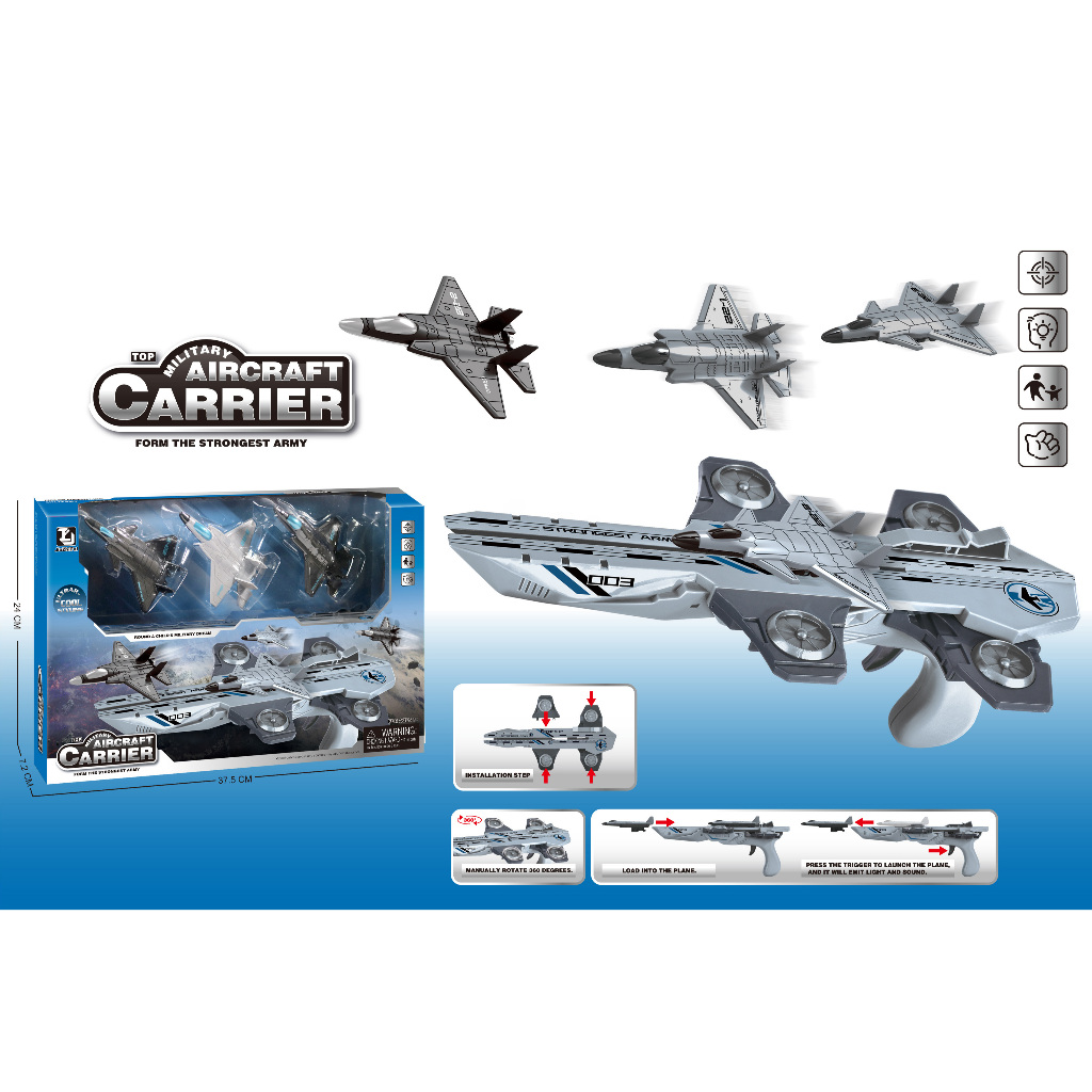 Mainan Pesawat Militer Kapal Perang Aircraft Carrier HW22085997