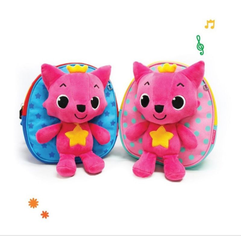 Pinkfong tas ransel anak