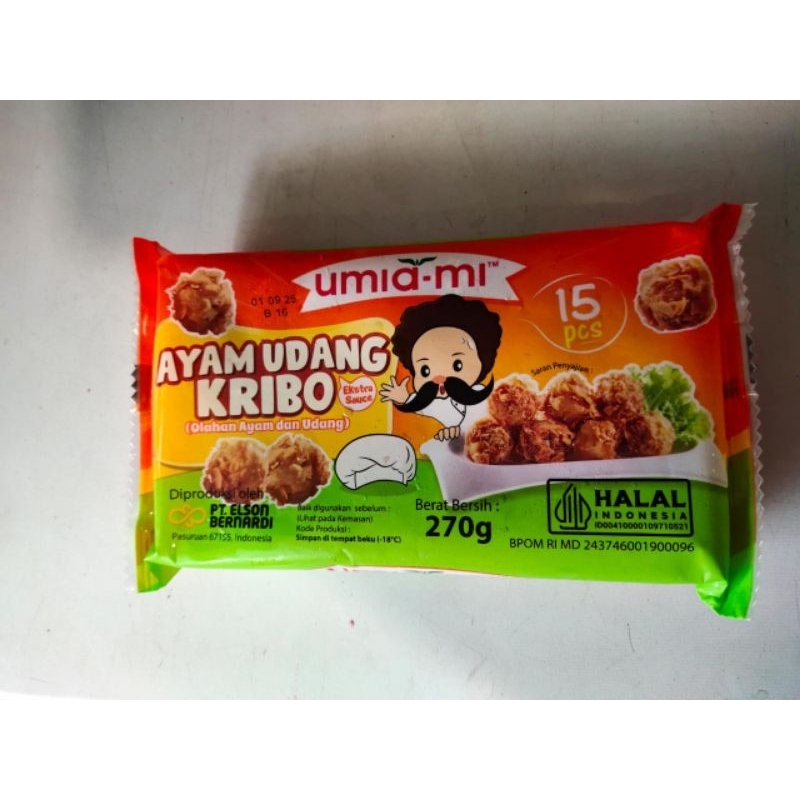 

UMIAMI BAKSO KRIBO AYAM UDANG 270GR