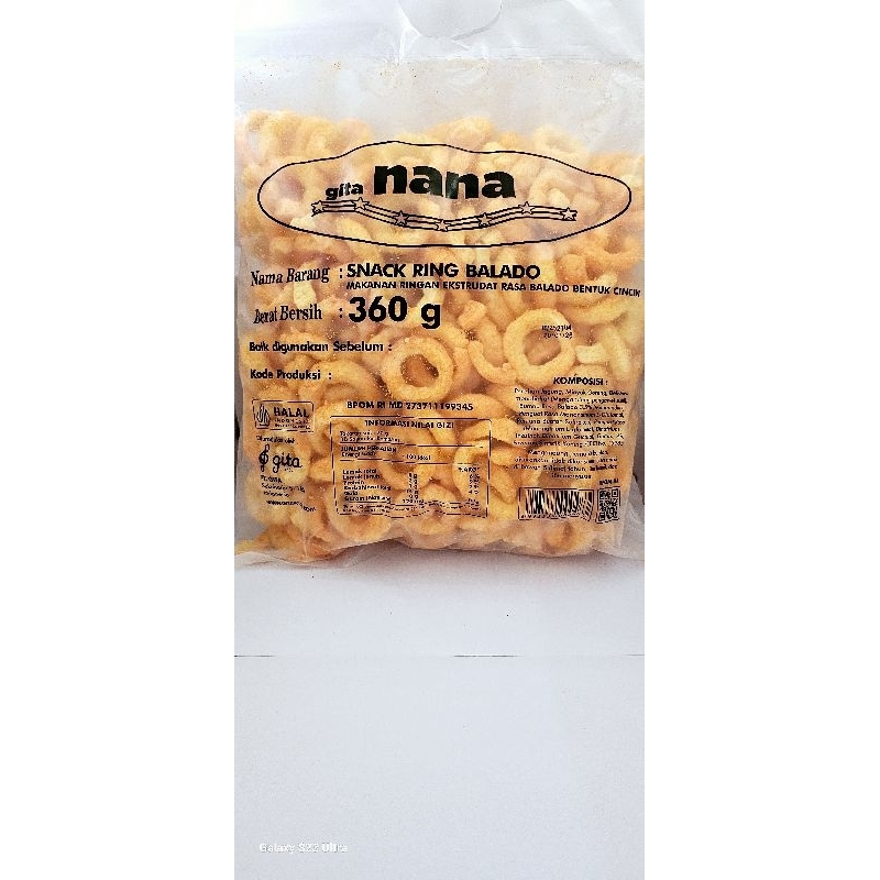 

SNACKBALL NANA /SNACK JAGGUNG 360GR VARIAN BRASA