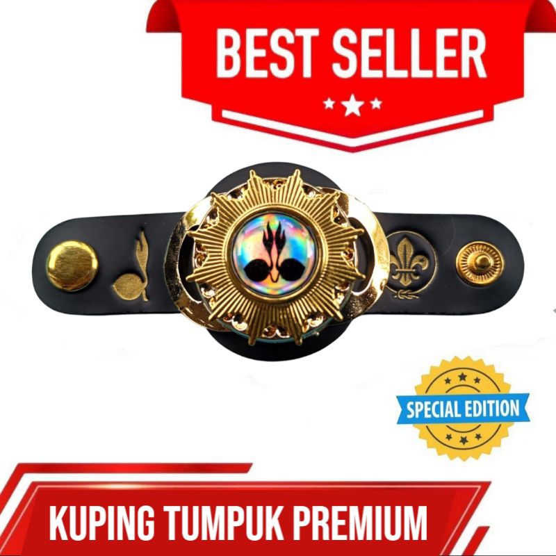 

Ring Kacu / Hasduk Doble Tumpuk Logam Model Kuping