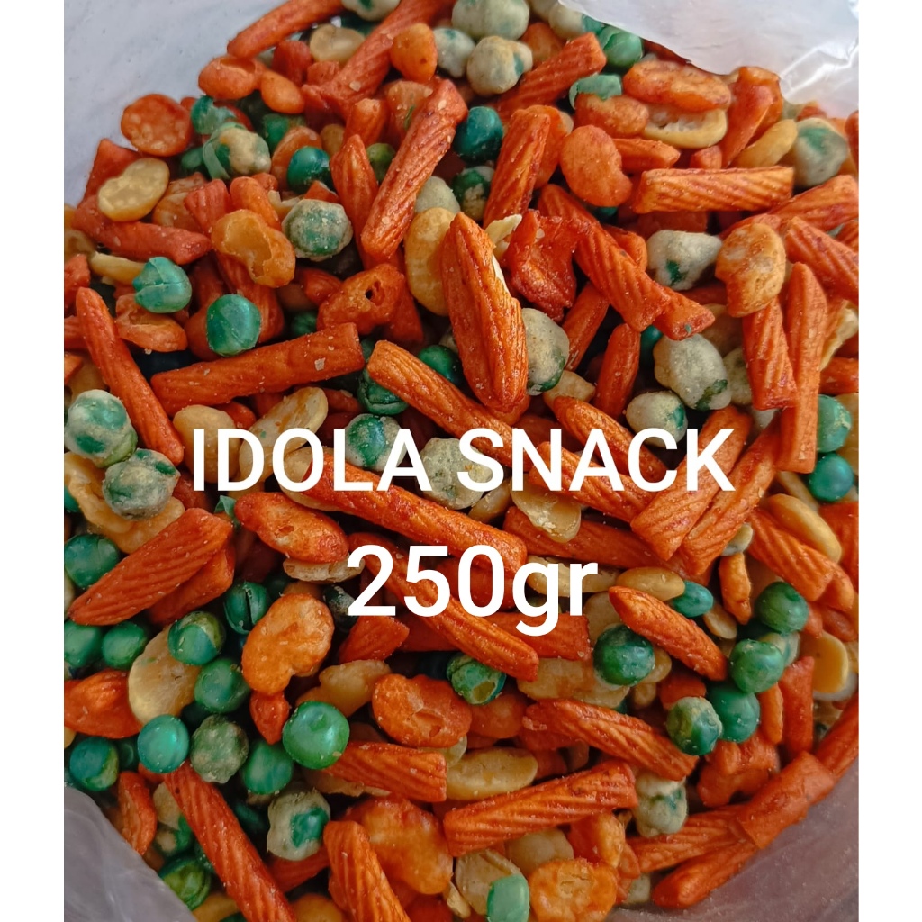 

250gram kacang campuran jaipong gurih renyah gratis ongkir!!!